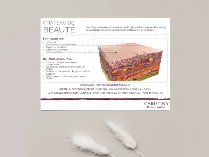 Chateau Productadvies Fiche (100 stuks)