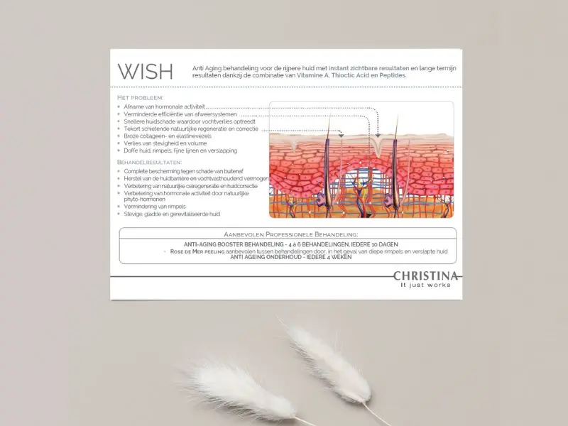 Wish Productadvies Fiche (100 stuks)