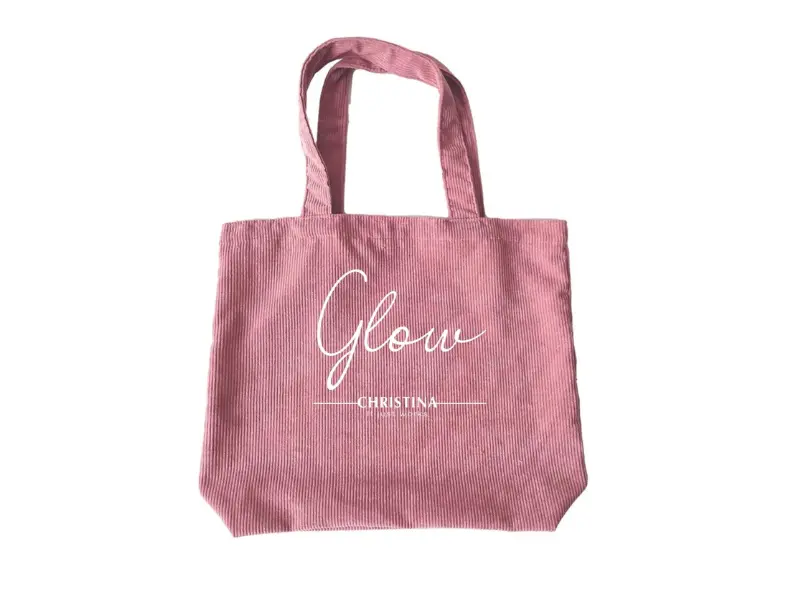 Christina Glow bag (pink) 45x10x37cm