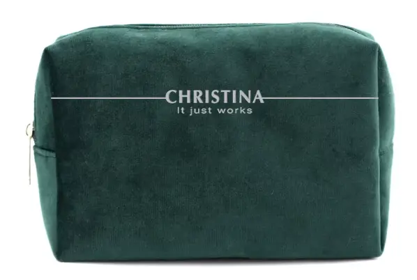 Christina Holiday Edition - Luxe Velvet Toilettas (20 x 13 x 7 cm) 