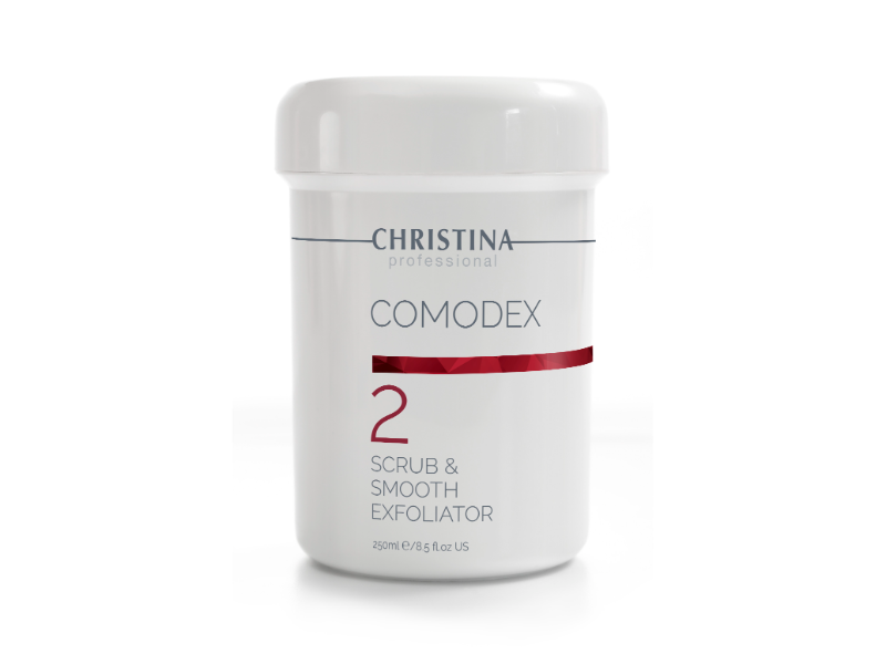 PRO Comodex - 2 Scrub&Smooth exfoliator 250 ml EXP 11/2026