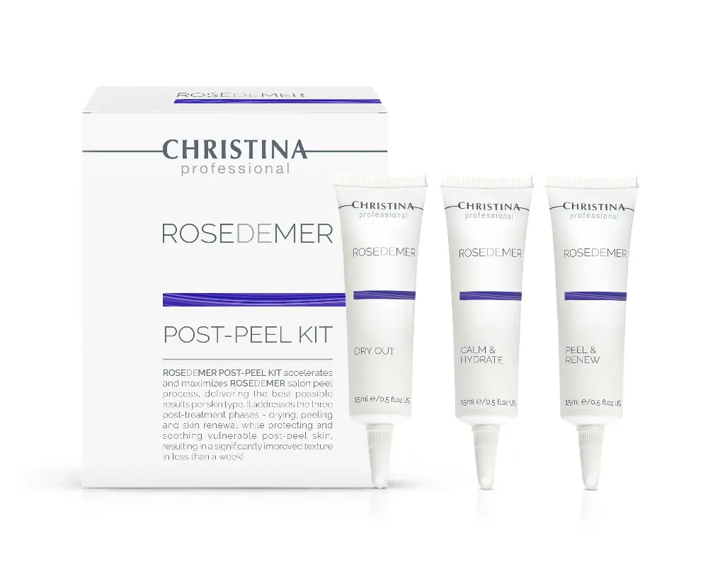 Rose de Mer - Post-Peel Kit (3 products x 15ml) - VVD 01/2027