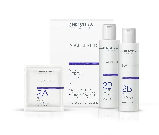 PRO Rose de Mer - 2A+2B Sea Herbal Deep Peel Kit  (20 sachetPRO 4,5g + 2 activator 150ml) ml