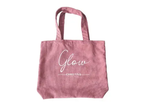 Christina Glow bag (pink) 45x10x37cm